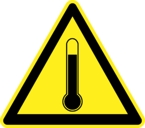 High Temperature Caution