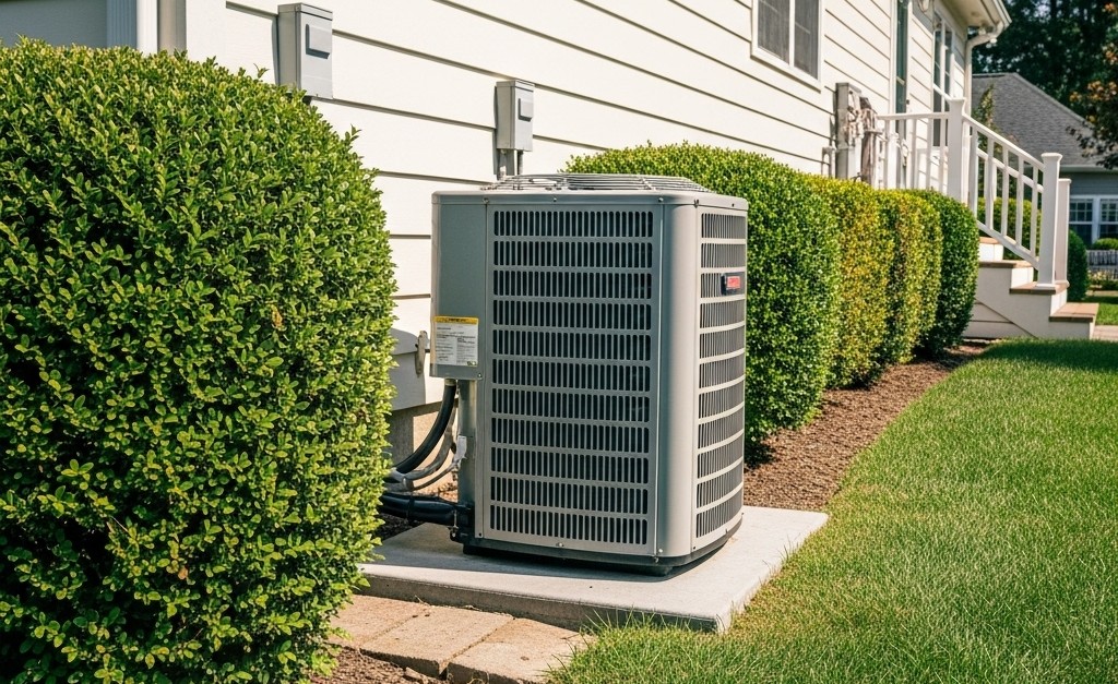 AC blowing warm air